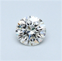 0.40 Carats, Round Diamond with Very Good Cut, I Color, VS2 Clarity and Certified by GIA