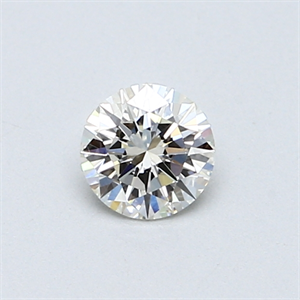 Picture of 0.40 Carats, Round Diamond with Excellent Cut, H Color, VS1 Clarity and Certified by EGL