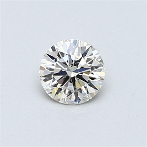 Picture of 0.40 Carats, Round Diamond with Excellent Cut, H Color, VS1 Clarity and Certified by EGL