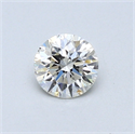 0.40 Carats, Round Diamond with Excellent Cut, G Color, VS1 Clarity and Certified by EGL