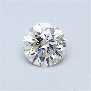 Picture of 0.40 Carats, Round Diamond with Excellent Cut, G Color, VS1 Clarity and Certified by EGL