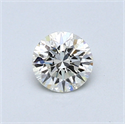 0.40 Carats, Round Diamond with Excellent Cut, G Color, VS1 Clarity and Certified by EGL