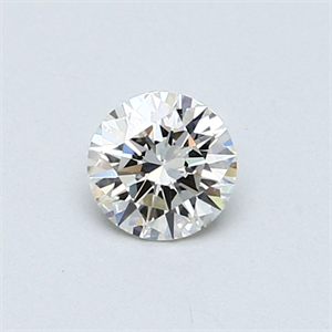 Picture of 0.40 Carats, Round Diamond with Excellent Cut, H Color, VS1 Clarity and Certified by EGL