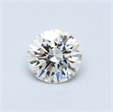 0.40 Carats, Round Diamond with Very Good Cut, I Color, VS1 Clarity and Certified by GIA