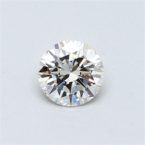 Picture of 0.40 Carats, Round Diamond with Excellent Cut, H Color, VVS2 Clarity and Certified by EGL