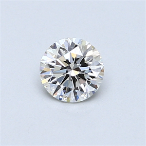 Picture of 0.40 Carats, Round Diamond with Very Good Cut, J Color, VVS2 Clarity and Certified by GIA