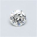 0.40 Carats, Round Diamond with Excellent Cut, G Color, VS1 Clarity and Certified by EGL