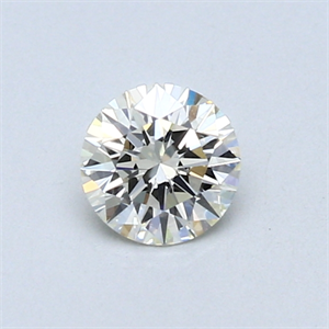 Picture of 0.40 Carats, Round Diamond with Excellent Cut, I Color, VVS2 Clarity and Certified by EGL