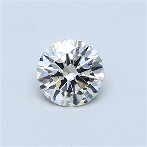 Picture of 0.40 Carats, Round Diamond with Very Good Cut, G Color, VS2 Clarity and Certified by GIA