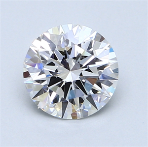 Picture of 1.14 Carats, Round Diamond with Excellent Cut, D Color, VVS1 Clarity and Certified by GIA