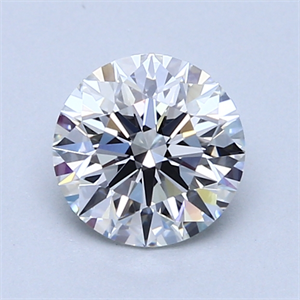 Picture of 1.18 Carats, Round Diamond with Excellent Cut, F Color, VVS1 Clarity and Certified by GIA