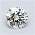 1.10 quilates, Redondo Diamante , Color F, claridad VVS2 y certificado por GIA