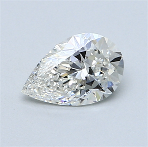 Picture of 0.71 Carats, Pear Diamond with  Cut, G Color, VVS1 Clarity and Certified by GIA