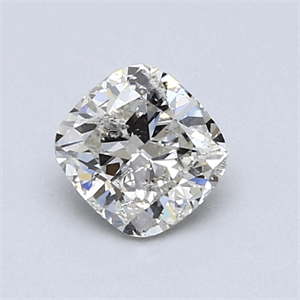 Picture of 0.80 Carats, Cushion Diamond with  Cut, E Color, SI2 Clarity and Certified by EGL