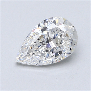 Picture of 0.91 Carats, Pear Diamond with  Cut, D Color, SI1 Clarity and Certified by GIA