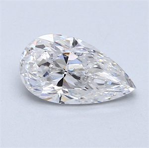 Picture of 1.10 Carats, Pear Diamond with  Cut, E Color, I1 Clarity and Certified by GIA