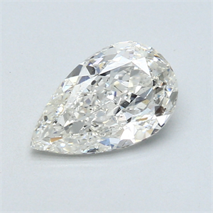 Picture of 1.00 Carats, Pear Diamond with  Cut, I Color, SI2 Clarity and Certified by GIA