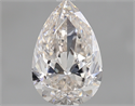 1.01 Carats, Pear Diamond with  Cut, J Color, VVS1 Clarity and Certified by GIA