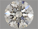 2.00 Carats, Round Diamond with Excellent Cut, J Color, VVS1 Clarity and Certified by GIA