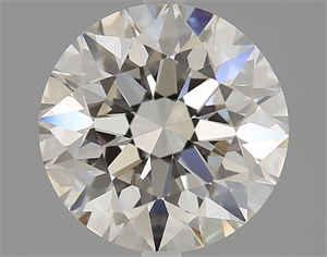 Picture of 2.00 Carats, Round Diamond with Excellent Cut, J Color, VVS1 Clarity and Certified by GIA