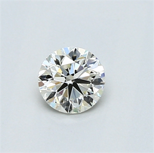 Picture of 0.41 Carats, Round Diamond with Excellent Cut, H Color, VVS1 Clarity and Certified by EGL