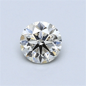 Picture of 0.56 Carats, Round Diamond with Excellent Cut, H Color, SI1 Clarity and Certified by EGL