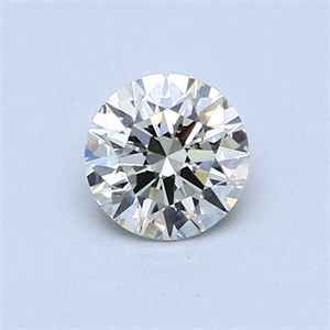 Picture of 0.54 Carats, Round Diamond with Excellent Cut, H Color, VS1 Clarity and Certified by EGL