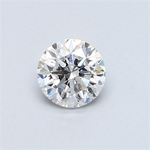 Picture of 0.50 Carats, Round Diamond with Fair Cut, E Color, SI2 Clarity and Certified by GIA