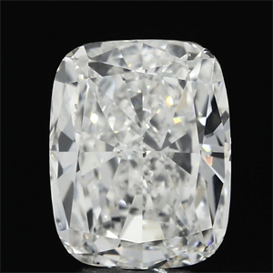 5.05 Carats, Cushion Diamond with  Cut, E Color, SI1 Clarity and Certified by GIA