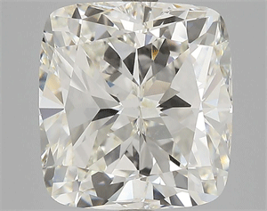 5.02 Carats, Cushion Diamond with  Cut, I Color, VS2 Clarity and Certified by HRD