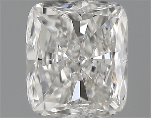 0.51 Carats, Cushion Diamond with  Cut, G Color, VS2 Clarity and Certified by GIA
