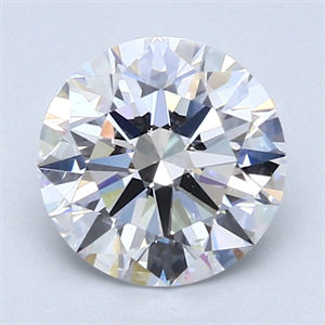 Picture of 1.56 Carats, Round Diamond with Excellent Cut, D Color, VS2 Clarity and Certified by GIA