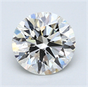 1.71 Carats, Round Diamond with Excellent Cut, I Color, VS1 Clarity and Certified by GIA
