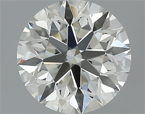 Picture of 2.08 Carats, Round Diamond with Excellent Cut, H Color, VS1 Clarity and Certified by EGL