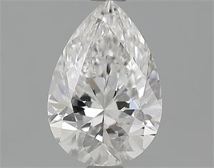 0.90 Carats, Pear Diamond with  Cut, E Color, VS2 Clarity and Certified by GIA