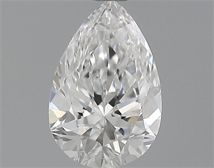 0.80 Carats, Pear Diamond with  Cut, D Color, VVS2 Clarity and Certified by GIA