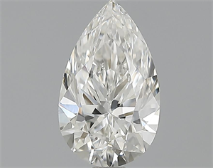 0.90 Carats, Pear Diamond with  Cut, H Color, VS2 Clarity and Certified by GIA