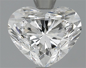 1.70 Carats, Heart Diamond with  Cut, D Color, VS2 Clarity and Certified by GIA