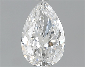 0.80 Carats, Pear Diamond with  Cut, D Color, VS1 Clarity and Certified by GIA