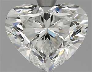 3.02 Carats, Heart Diamond with  Cut, G Color, VS1 Clarity and Certified by GIA