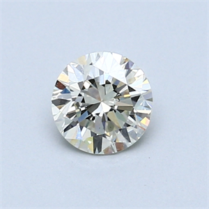 0.51 Carats, Round Diamond with Excellent Cut, H Color, VS1 Clarity and Certified by EGL