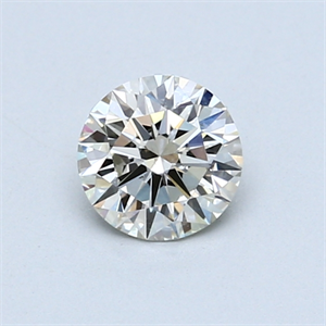 Picture of 0.56 Carats, Round Diamond with Excellent Cut, H Color, VS1 Clarity and Certified by EGL