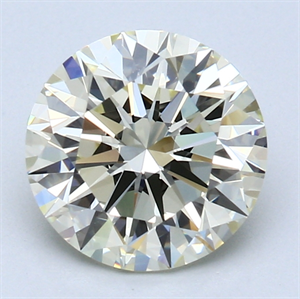 Picture of 2.37 Carats, Round Diamond with Excellent Cut, K Color, VVS1 Clarity and Certified by EGL