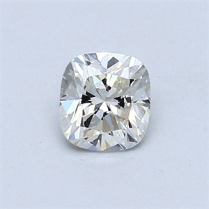 0.50 Carats, Cushion Diamond with  Cut, G Color, VS1 Clarity and Certified by EGL