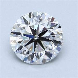 Picture of 1.50 Carats, Round Diamond with Very Good Cut, G Color, SI1 Clarity and Certified by GIA