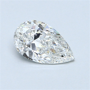 Picture of 0.60 Carats, Pear Diamond with  Cut, F Color, VVS2 Clarity and Certified by GIA