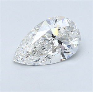 Picture of 1.02 Carats, Pear Diamond with  Cut, E Color, VS2 Clarity and Certified by GIA