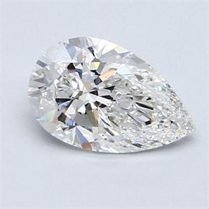 Picture of 1.02 Carats, Pear Diamond with  Cut, E Color, VS2 Clarity and Certified by GIA