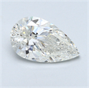 1.50 Carats, Pear Diamond with  Cut, H Color, I1 Clarity and Certified by GIA
