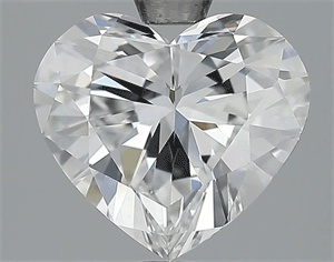 3.04 Carats, Heart Diamond with  Cut, D Color, IF Clarity and Certified by GIA